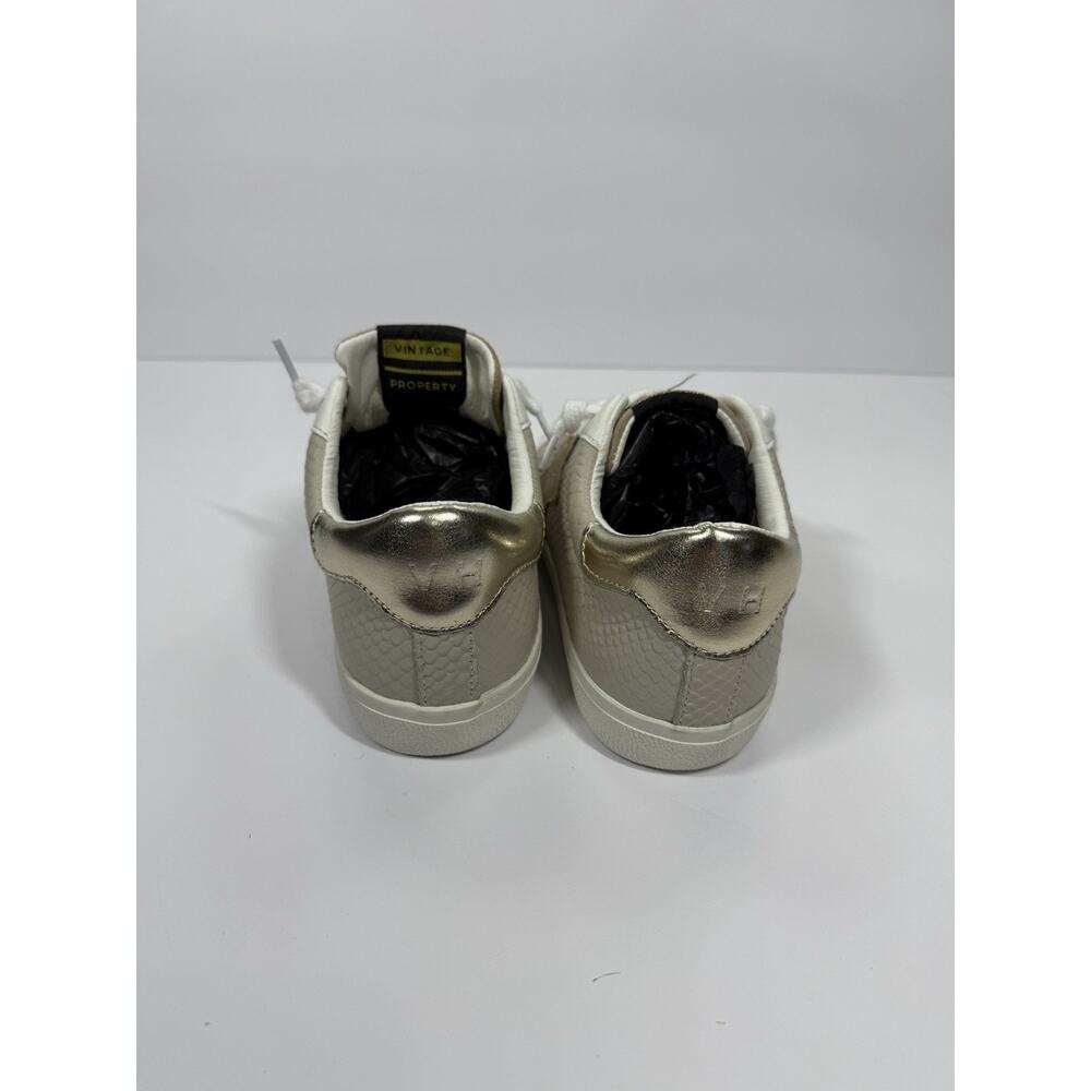 Vintage Havana Slip On Sneakers Women Size 6 Pierson Blush Taupe Leather Comfort - Picture 4 of 8